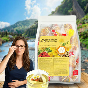 Tè Salutare di Alta Qualità con Crisantemo e <span class=keywords><strong>Semi</strong></span> di Cassia Miscelati con Sapore Sei Tesori OEM 100% Naturale a Base di Erbe 5g * 30 Bustine - Product Image 3