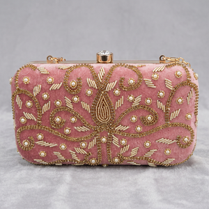 New Arrival INS Style Women's Handmade Cotton Clutch Handbags Durable Stylish Wedding Daily Casual Use Satin Lining Beach Bag - Product Image 1