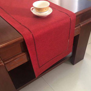 Wholesale Basic Linen-like Style <strong>Table</strong> <strong>Runner</strong> Rustic Farmhouse <strong>Grey</strong> <strong>Table</strong> <strong>Runners</strong> Long Everyday Polyester <strong>Table</strong> <strong>Runner</strong> - Product Image 4