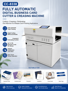CC-8338 Máquina Automática Digital para Hendido y Corte de Tarjetas de Visita - Product Image 4