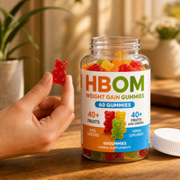 Gummies Super Aliments OEM 40+ Fruits et Légumes Suppléments à Base de Plantes 60 Gummies Nutrition Quotidienne Complément Alimentaire Complet Oursons Gommeux aux Fruits et Légumes