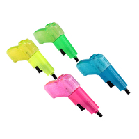 Mini pistolet à eau en plastique transparent bon marché, jouet, pistolet à eau