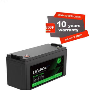 6000 Zyklen Smart Solar-Batterie Lifepo4 Lithium-Ionen-Akku 12V 12,8V 100Ah 150Ah 200Ah Lithium-Ionen-Batterie - Product Image 1