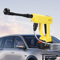 Nettoyeur haute pression portable sans fil 230W avec batterie au lithium, pistolet pulvérisateur métallique 13 bars pour voiture et arrosage des fleurs