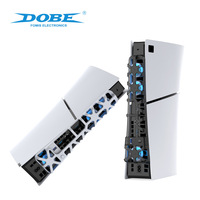 Ventilateur de refroidissement de Port USB de lumière RVB TP5-3538 pour PS5 Slim Console Host Cooler Cool Stand pour PS5