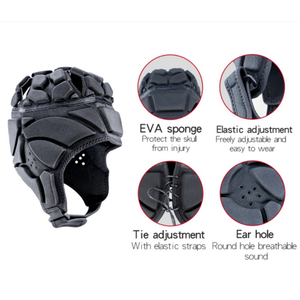 <span class=keywords><strong>Casque</strong></span> de Rugby protège-tête couvre-chef pour Football Scrum Cap protecteur de tête <span class=keywords><strong>casque</strong></span> de protection souple pour enfants jeunes - Product Image 3