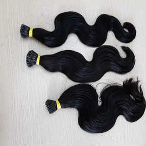 Extensiones de Cabello Humano Remy con Punta I, Cabello Liso con Punta de Anillo Micro - Product Image 1