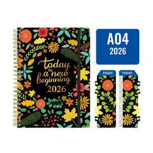 Agenda Escolar A5 con Logotipo Personalizado, Encuadernación en Espiral, Hojas Sueltas, con <span class=keywords><strong>Vista</strong></span> Semanal/Mensual para Promoción - Product Image 1