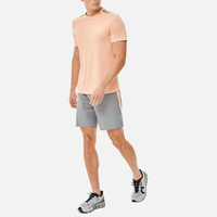 Sport personnalisé T-shirts à manches courtes et shorts Streetwear léger pour hommes Survêtement en nylon respirant Ensembles de shorts coupe-vent pour hommes