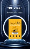 Matte TPU Hydrogel Soft 3d clair protecteur d'écran anti-empreintes digitales et anti-choc couverture complète pour téléphone portable