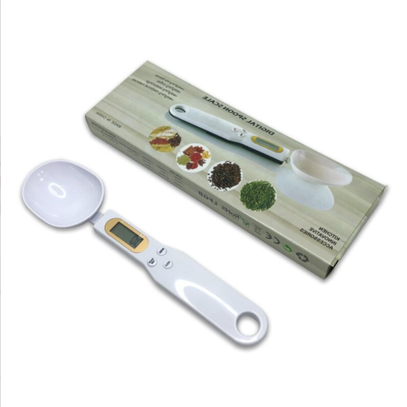 500g/0.1g Digital Spoon Scale Electronic Measuring Spoon Milk Powder Yeast Measuring Spoon for Kitchen Baking