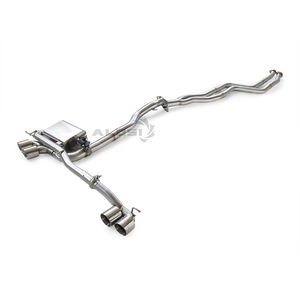 Kit d'échappement sport unilatéral pour <span class=keywords><strong>BMW</strong></span> 118i <span class=keywords><strong>E87</strong></span> 2.0T 2006-2010, silencieux de course en acier inoxydable SUS304 - Product Image 3