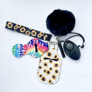 Conjunto de llavero de autodefensa, conjunto de carcasa de plástico con spray de autodefensa - Product Image 4