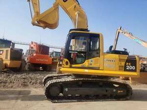 PC200-8 d'occasion KOMATSU PC 200 de 20 tonnes d'excavatrice sur chenilles KOMATSU Pc 200 - Product Image 4