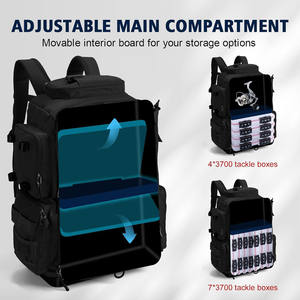 Free Sample <b>Fishing</b> Backpack with Rod & Beverage Holder Tackle Bag for <b>Fishing</b> Gear Premium Quality <b>Fishing</b> Sling Bag - Product Image 5