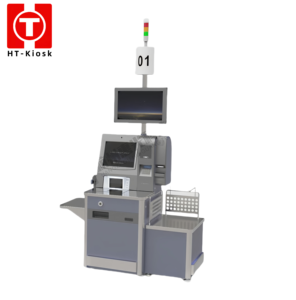 21,5 pulgadas pantalla táctil restaurante Punto de Venta <span class=keywords><strong>Terminal</strong></span> Self Check Out Kiosco lector de tarjetas impresora teléfono - Product Image 2