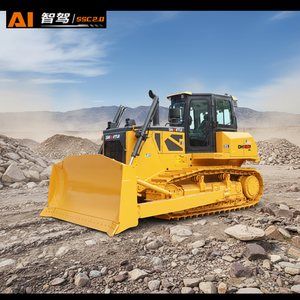 Bulldozer sur chenilles Shantui Euro IV Standard 240HP DH24-G avec commande intégrale, valve <span class=keywords><strong>Bosch</strong></span> Rexroth haute efficacité, lame déchiqueteuse en option - Product Image 1