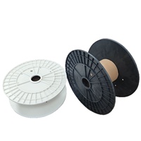 Bobina de Plástico Resistente de 120m para Tiras LED COB RGB, Carrete de Embalaje Industrial para Cables