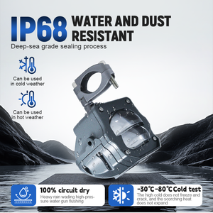 Sistema de Iluminación <span class=keywords><strong>para</strong></span> Motocicleta, <span class=keywords><strong>Mini</strong></span> Faro Antiniebla LED, Luz Auxiliar LED <span class=keywords><strong>para</strong></span> Motocicleta, Faros <span class=keywords><strong>para</strong></span> <span class=keywords><strong>Moto</strong></span> - Product Image 2