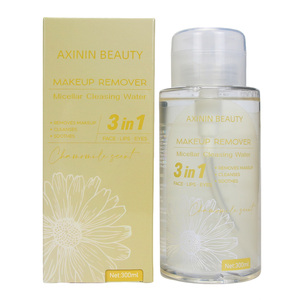 <span class=keywords><strong>Eau</strong></span> <span class=keywords><strong>micellaire</strong></span> démaquillante apaisante à la camomille Han Linger Private Label, nettoyant visage à la camomille pour le soin de la peau du visage - Product Image 1