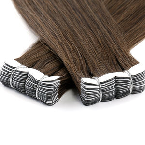 Extensiones de cabello KSWIGS ligeras, invisibles, en forma de M, mini, con cinta adhesiva, suaves, amigables con la piel, cabello Remy chino, fáciles de instalar y remover, sin daños. - Product Image 2