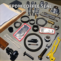 Joint en silicone EPDM plat personnalisé, qualité alimentaire, pour cafetière, résistant aux hautes températures, ISO9001 CE LongCheng 20~90 ShoreA