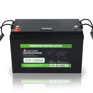 Batterie au lithium LiFePO4 à cycle profond à état solide A&S 12V 55Ah 6000 cycles pour voiturettes de golf, véhicules électriques, camping-cars, utilisation solaire et marine - Product Image 4