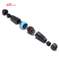 Connecteur d'aviation rapide mâle-femelle étanche IP68 à 18 broches 110V 5A LLT M19 pour câble de soudage