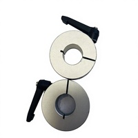 Collier de serrage excentrique en aluminium à dégagement rapide, type ouvert, 12 mm, avec levier à came, pour composant central d'engrenage de moteur, à roulement fendu