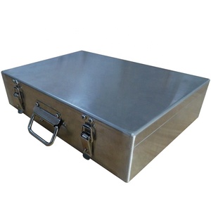 Hinged Metal Enclosure Waterproof Power Electrical Junction Box Outdoor sheet metal Box Distribution Box