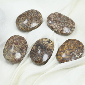 หินโมราลายดอกแดนดิไลออนสำหรับของขวัญรักษาคริสตัล - Product Image 1