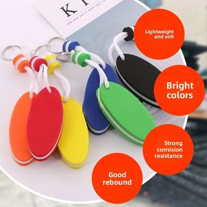 Promoción: Porta Llaves Flotante de Eva Personalizado y Colorido con Etiqueta en Forma de Diamante con Logotipo Personalizable para Regalos - Product Image 3