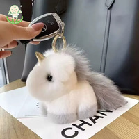 Mini jouets en peluche licorne, poupée en peluche, porte-clés licorne, licorne mignonne et moelleuse, porte-clés cheval, cadeau d'anniversaire pour femme Grily