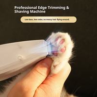 Nouveautés, outils de toilettage pour animaux de compagnie de haute qualité, tondeuses électriques imperméables pour chiens et chats, aspirateur intégré