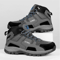 Chaussures de randonnée montantes professionnelles imperméables et respirantes avec semelle intermédiaire en TPR, à lacets, antidérapantes, légères, pour aventures en couple en plein air