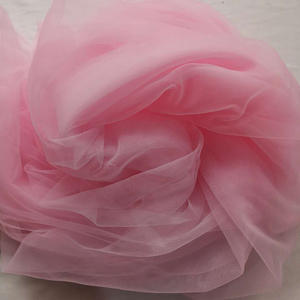 ผ้าโพลีเอสเตอร์เนื้อละเอียดนุ่มผ้าตาข่ายเนื้อบาง100% แบบอเมริกันหนาแน่นเป็นพิเศษสำหรับชุดกระโปรง - Product Image 5