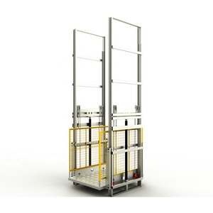 Maßgefertigter Kleiner Elektrischer Hydraulischer Fracht-Aufzug Drahtseil-Lastenaufzug Innen- und Außenaufzug für 2-stöckige Häuser - Product Image 4