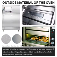 Four de cuisine commercial pour la cuisson du pain et du gâteau Nouvel équipement 220V pour les industries des noix de maïs