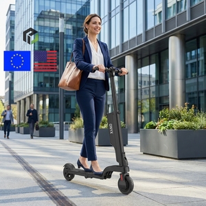 Envío Directo desde Almacén en EE. UU./UE, Nuevo Scooter Eléctrico Plegable X6, Estilo Mochila, Impermeable, Aleación de Aluminio, Batería Extraíble, con Aplicación - Product Image 1