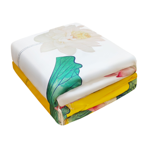 Couettes unisexes <span class=keywords><strong>en</strong></span> fil doux et léger à base d'acide acétique, pour personnes âgées, lit, draps, funérailles, blanc, vie - Product Image 4