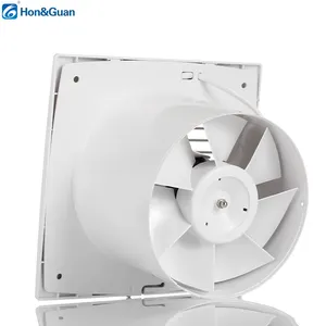 Fan Manufacturer High Quality Square Wall Duct Exhaust Fans For Kitchen Window Bathroom Ventilation Fan 6inch