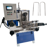 Machine à fabriquer des crochets de rideau en acier métallique CNC 2D 3D, machine à fabriquer des poignées de seau, machine à fabriquer des pinces en acier en forme de U, machine à fabriquer des clips à ressort