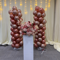 ZKAI Nouvelle Arrivée Arche de Ballons Automatique avec Pompe à Air Intégrée pour Décoration de Fête, Mariage et Anniversaire