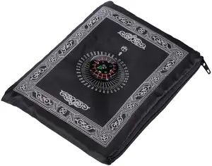 Pocket Waterproof Muslim Prayer Mat Light Prayer Rug with Compass