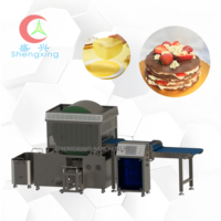 Machines à fabriquer des gâteaux à plusieurs couches au chocolat et à la mangue Shengxing, gâteaux en crêpe