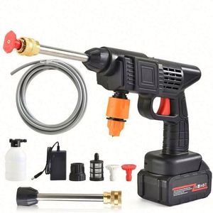 เครื่องฉีดน้ำล้างรถไร้สาย Usa Mairun รุ่น 406 1500W แบตเตอรี่ลิเธียมแบบพกพา แรงดันสูง - Product Image 1