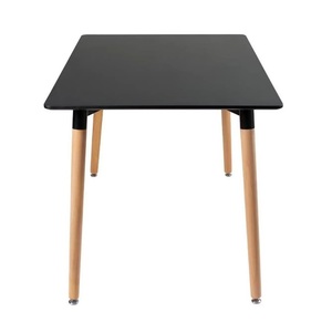 Scandinavian Wood Leg Restaurant <strong>Table</strong> MDF <strong>Rectangle</strong> Dining <strong>Table</strong> for Home Apartment Cafe - Product Image 3