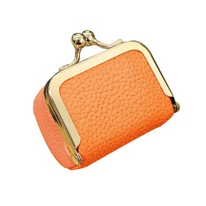 <span class=keywords><strong>Mini</strong></span> boîte à bijoux en PU de couleur unie pour femme, porte-monnaie portable avec fermoir à pression, sac de rangement pour bagues, colliers et boucles d'oreilles - Product Image 3