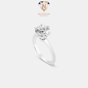 Bague de fiançailles en moissanite diamantée, couleur D, qualité VVS, best-seller, pour femme, cadeau de mariage, disponible au prix de gros - Product Image 3