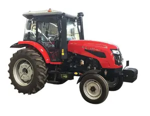 Mini ve büyük tarım makineleri 180HP tekerlekli traktör ön uç yükleyici